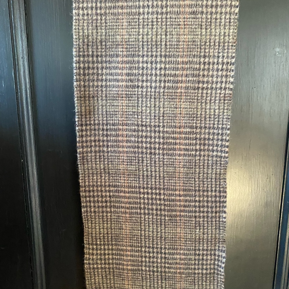 Polo by Ralph Lauren Brown Wool Blend Scarf
